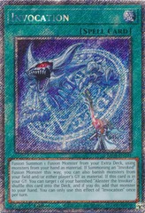Invocation - RA04-EN281 - Platinum Secret Rare - 1st Edition